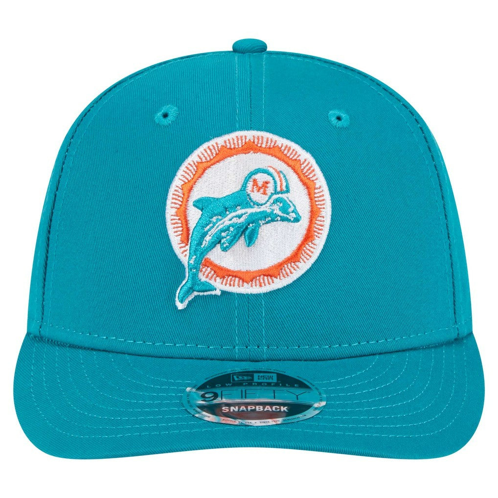 Miami Dolphins Main Low Profile 9FIFTY Snapback Hat | NFL Sale