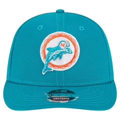 Miami Dolphins Main Low Profile 9FIFTY Snapback Hat | NFL Sale