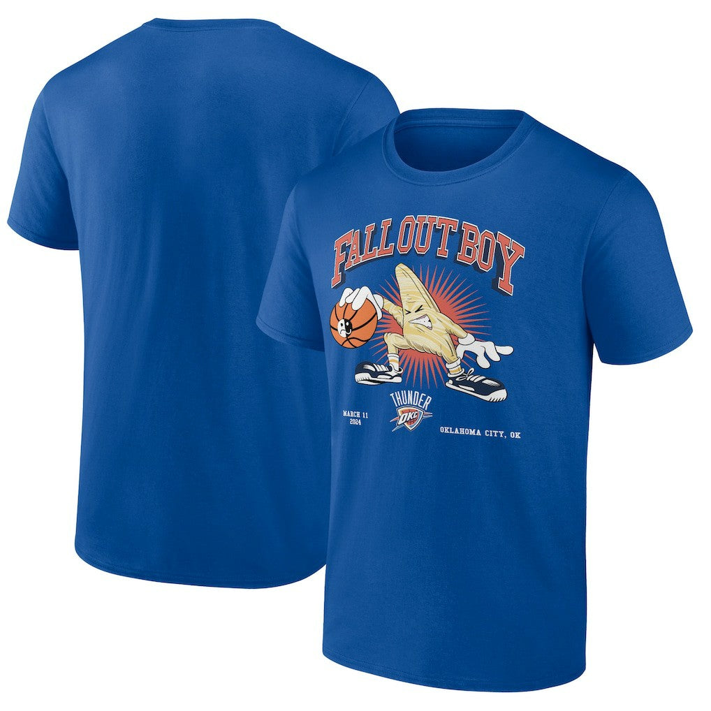 Blue Fall Out Boy x Oklahoma City Thunder So Much For (2our) Dust T-Shirt | NBA