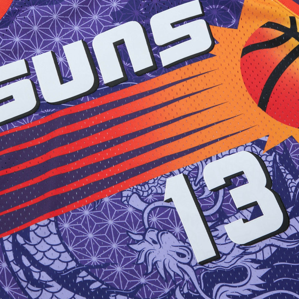 Purple Steve Nash Phoenix Suns 1996/97 Hardwood Classics Asian Heritage 6.0 Swingman Throwback Player Jersey | NBA