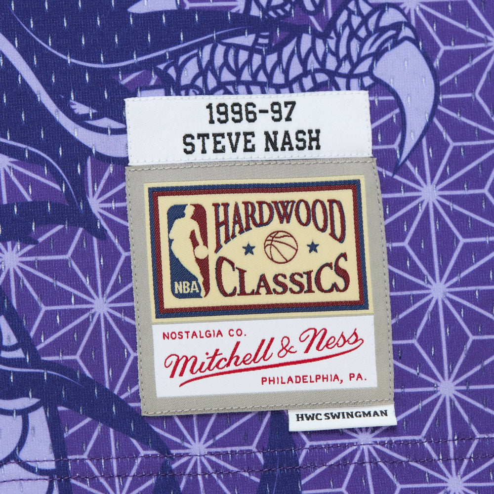 Purple Steve Nash Phoenix Suns 1996/97 Hardwood Classics Asian Heritage 6.0 Swingman Throwback Player Jersey | NBA