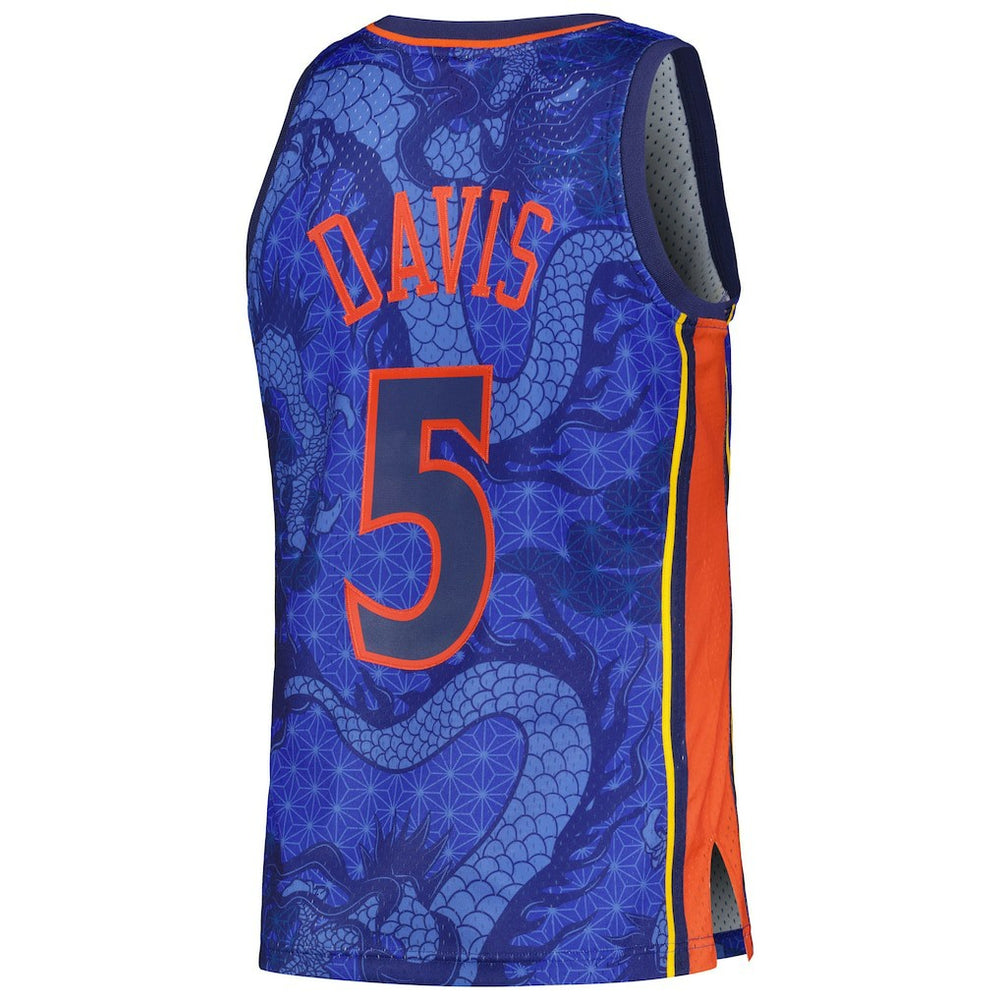 Royal Baron Davis Golden State Warriors 2006/07 Hardwood Classics Asian Heritage 6.0 Swingman Throwback Player Jersey sale | NBA
