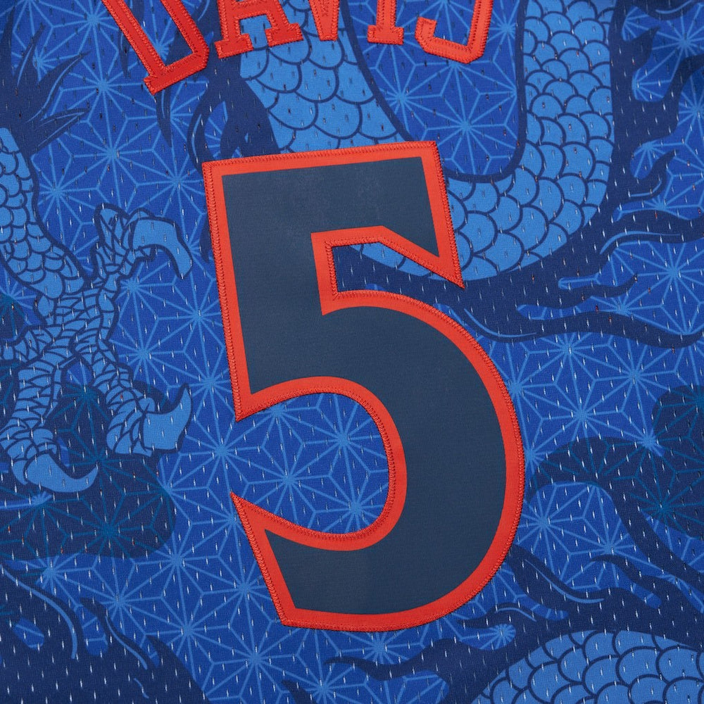 Royal Baron Davis Golden State Warriors 2006/07 Hardwood Classics Asian Heritage 6.0 Swingman Throwback Player Jersey sale | NBA