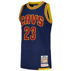 Navy LeBron James Cleveland Cavaliers 2015/16 Hardwood Classics Authentic Jersey sale | NBA