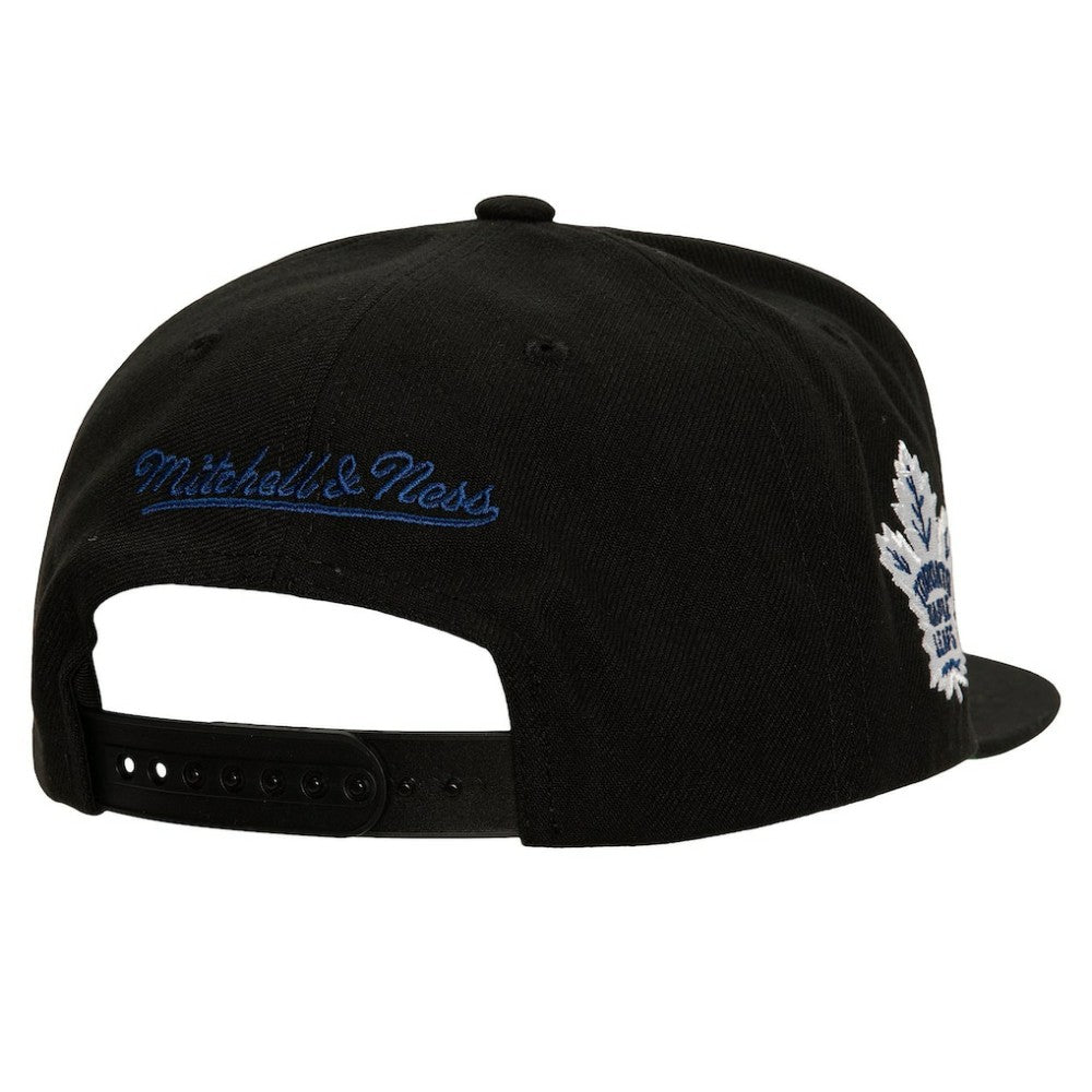Toronto Maple Leafs Mitchell & Ness Retro Script Colorblock Snapback Hat -  NHL Hats