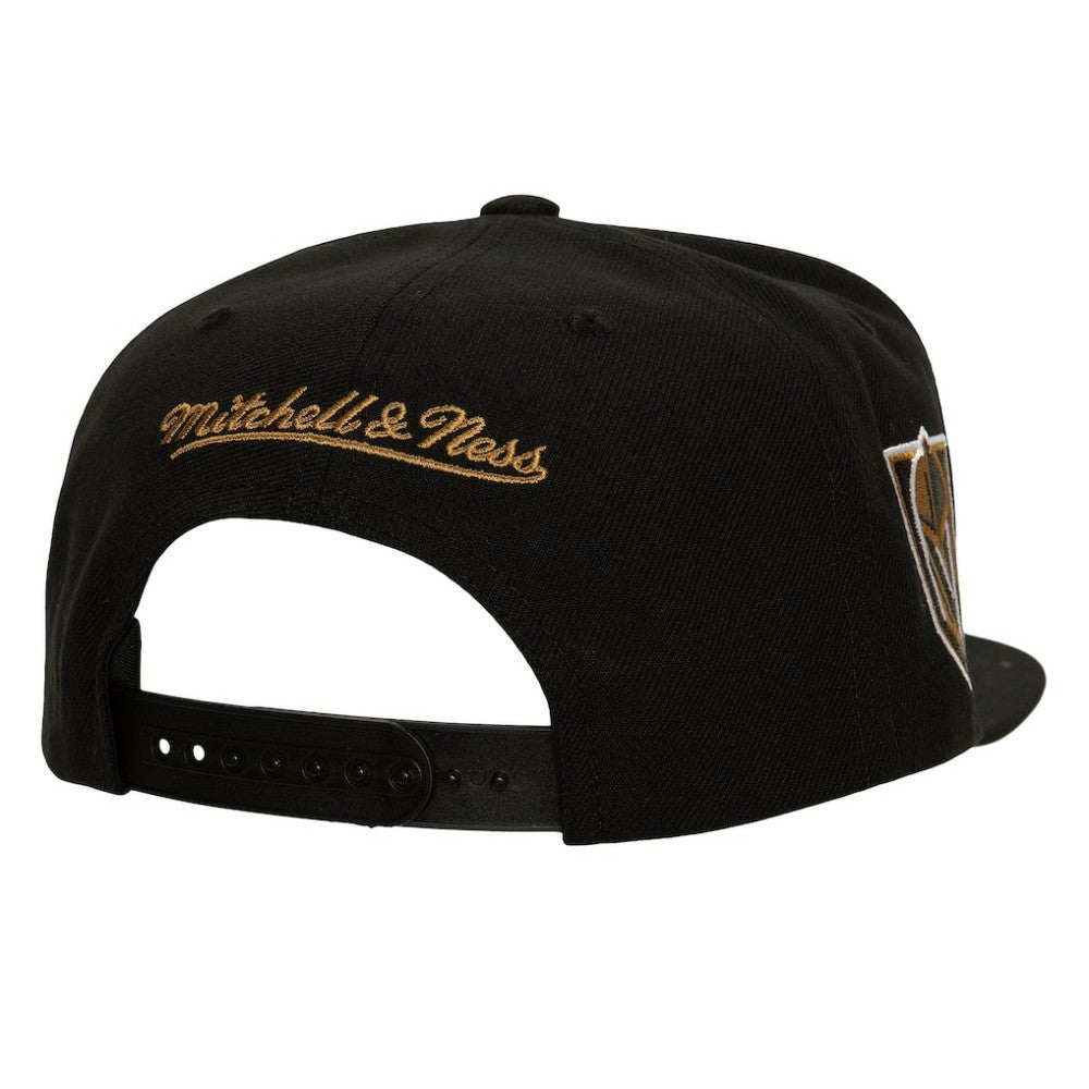 Vegas Golden Knights Mitchell & Ness Retro Script Colorblock Snapback Hat -  NHL Hats