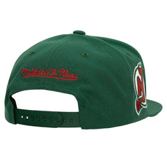 New Jersey Devils Mitchell & Ness Retro Script Colorblock Snapback Hat -  NHL Jerseys