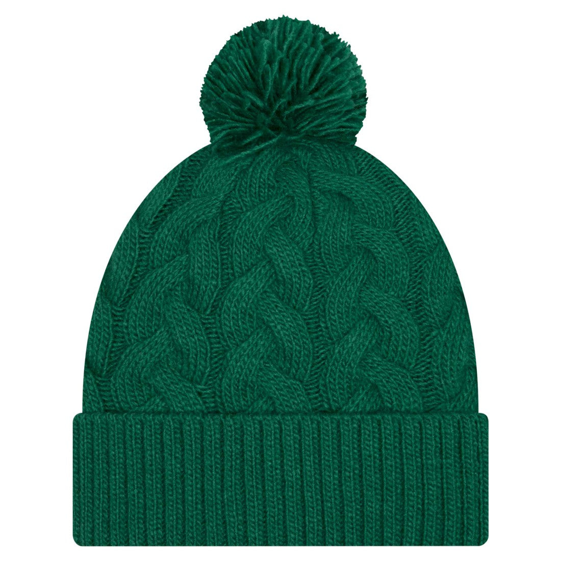 New York Jets Women's Cable Cuffed Knit Hat with Pom | NFL Sale