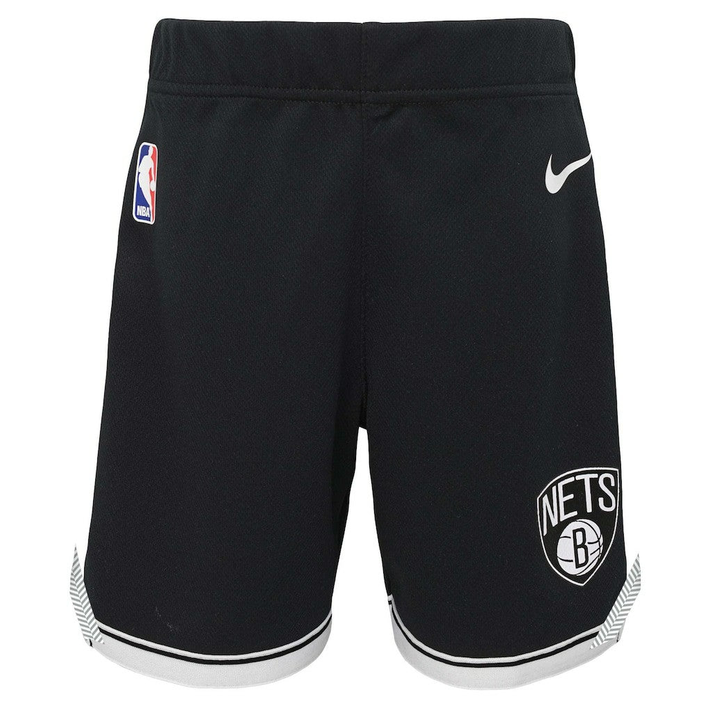 Black Brooklyn Nets Preschool Icon Replica Shorts | NBA