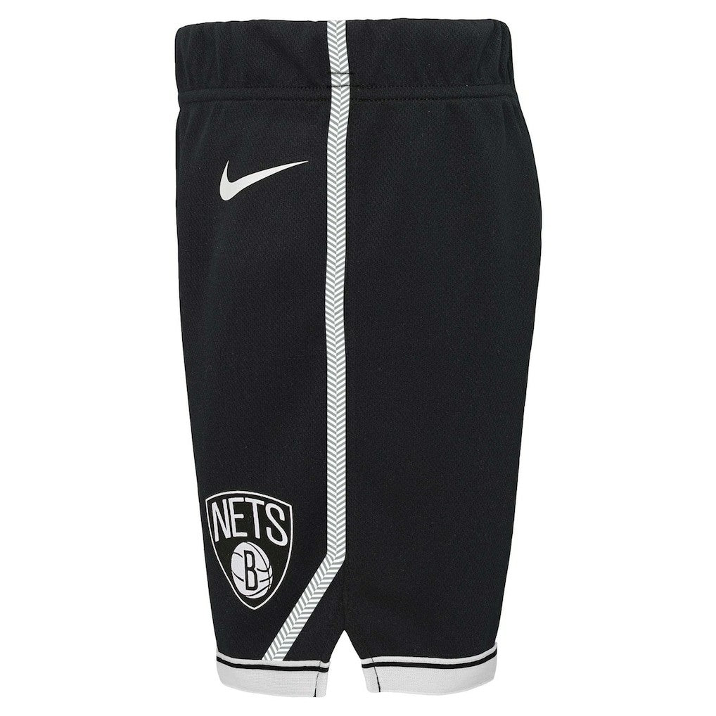 Black Brooklyn Nets Preschool Icon Replica Shorts | NBA