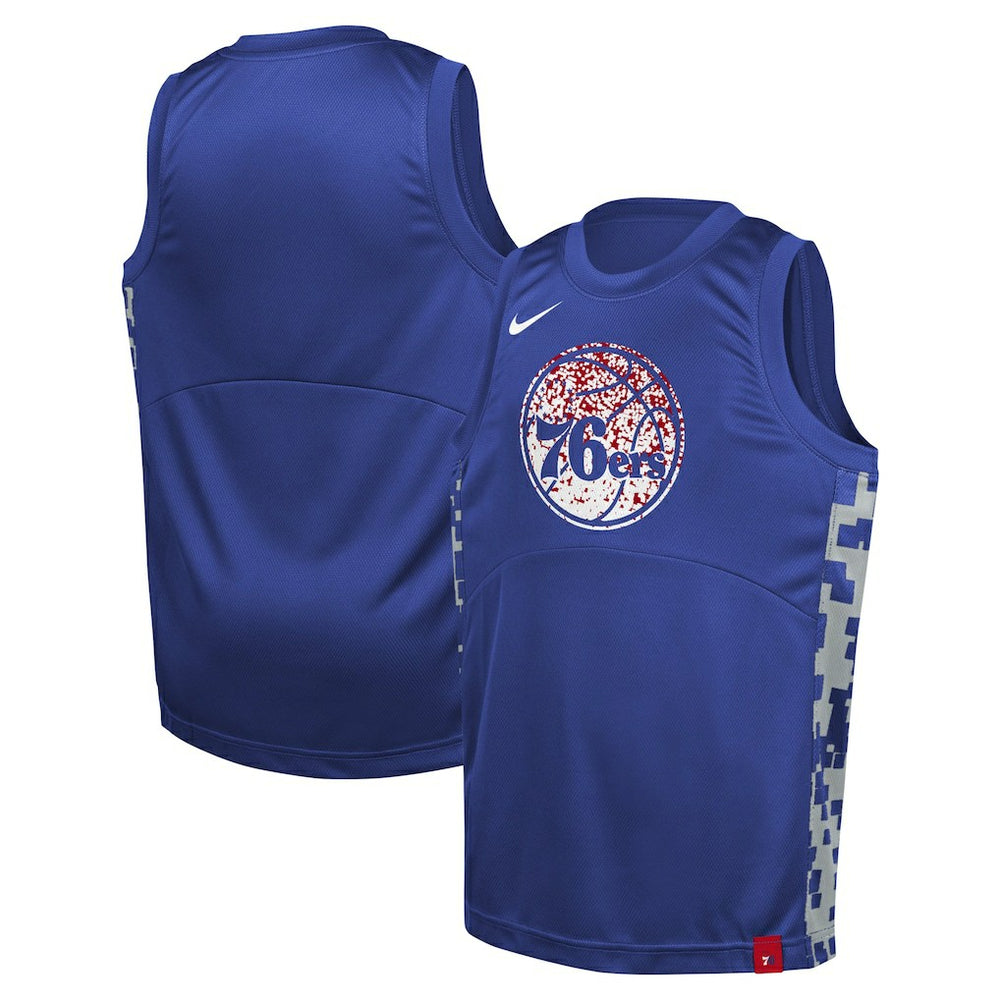 Royal Philadelphia 76ers Youth Courtside Starting Five Team Jersey | NBA