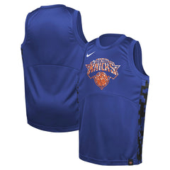 Blue New York Knicks Youth Courtside Starting Five Team Jersey | NBA