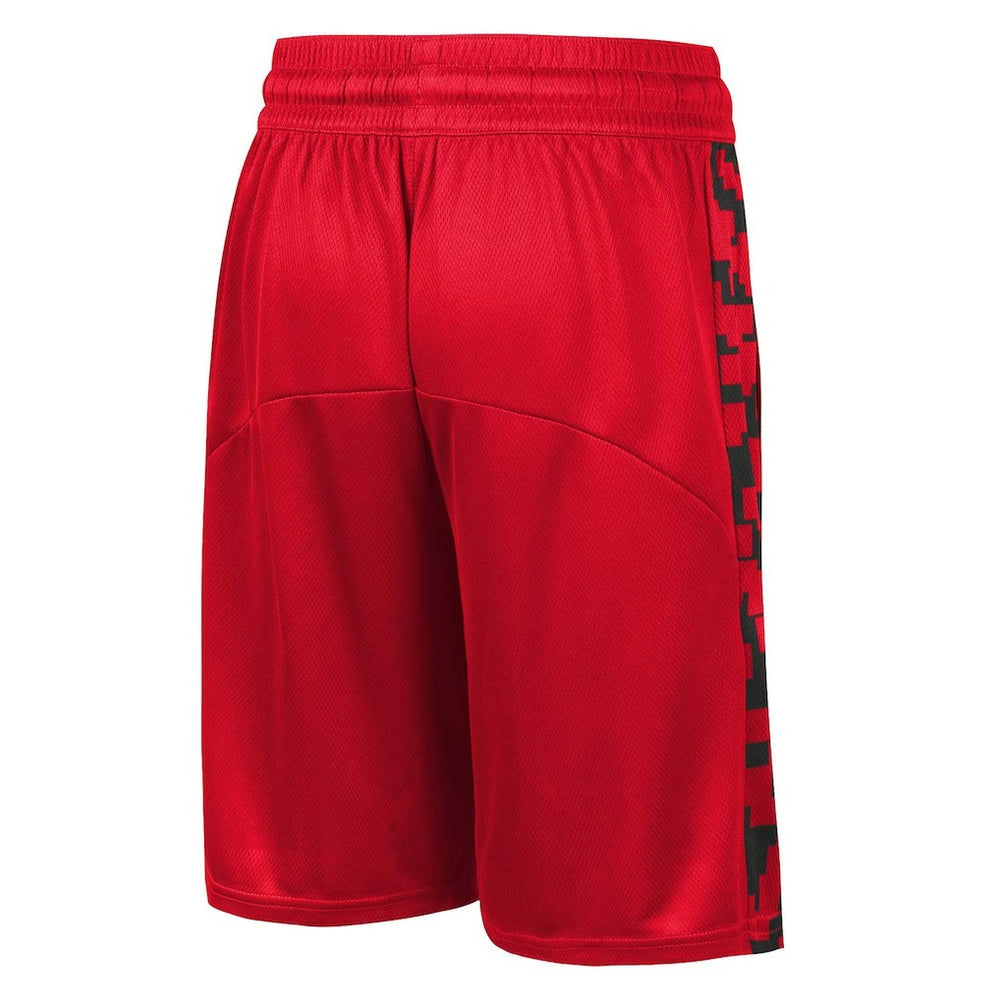 Red Chicago Bulls Youth Courtside Starting Five Team Shorts | NBA