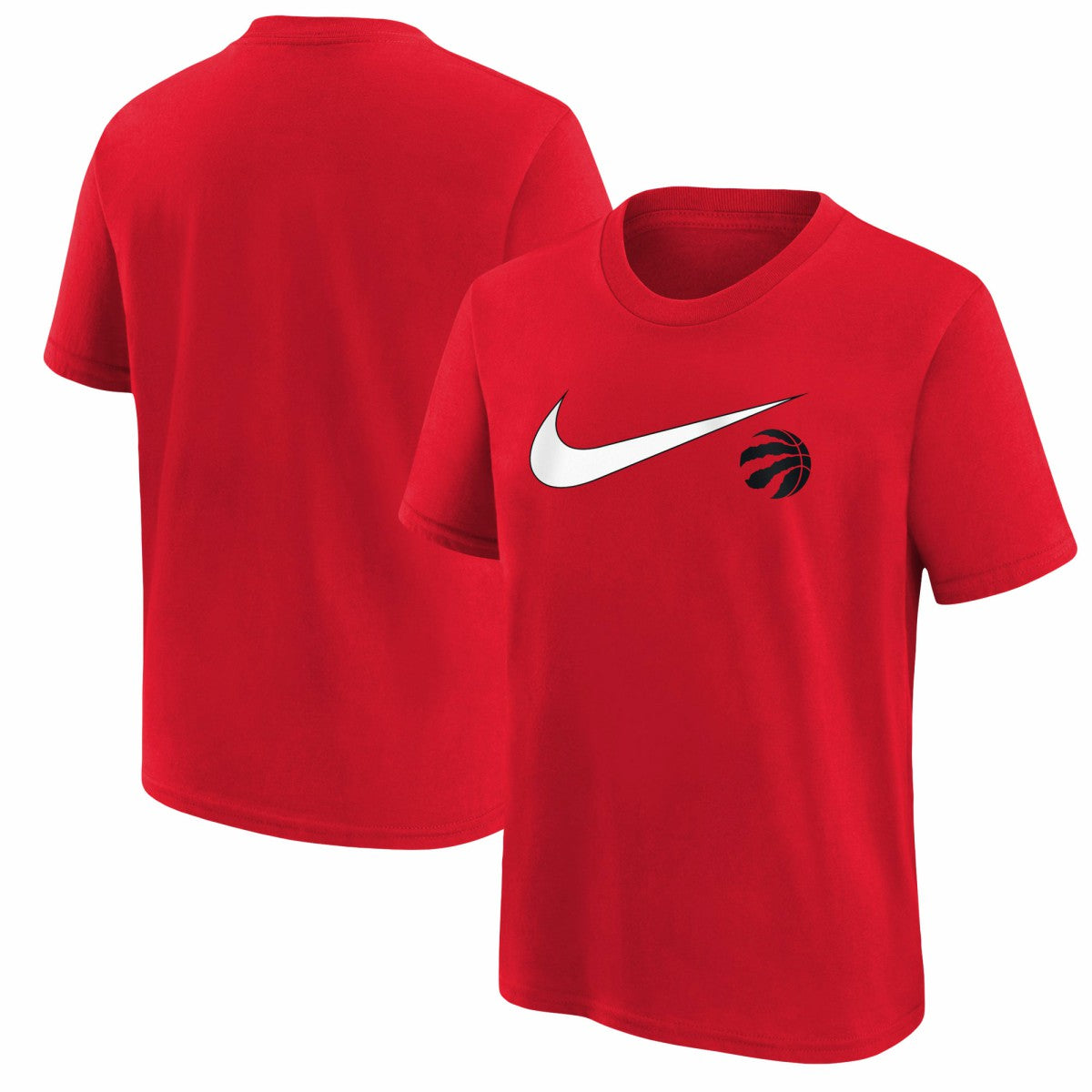 Red Toronto Raptors Youth Swoosh T-Shirt | NBA
