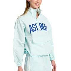 Houston Astros Lusso Women's Parker Half-Zip Jacket - MLB Jackets