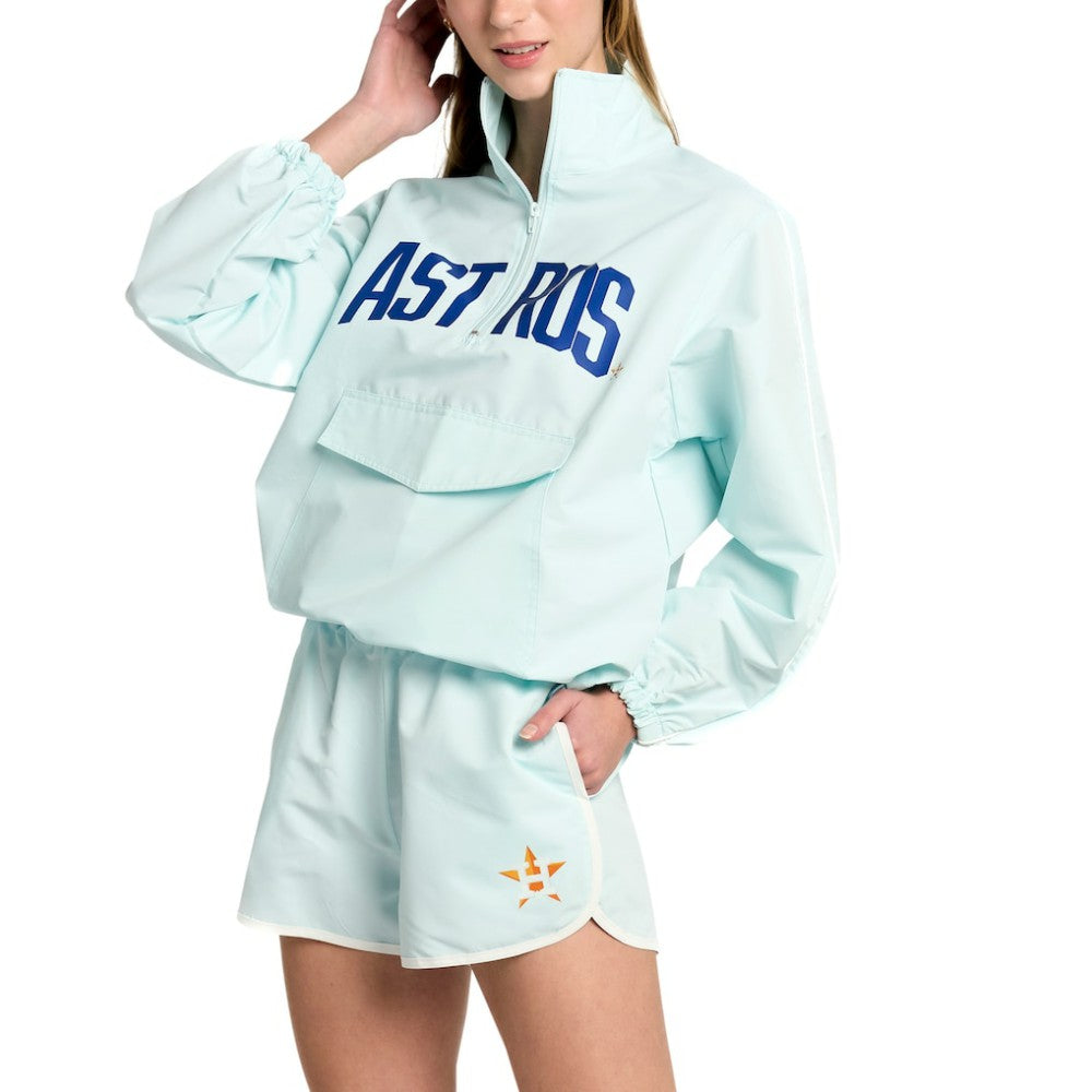 Houston Astros Lusso Women's Parker Half-Zip Jacket - MLB Jackets