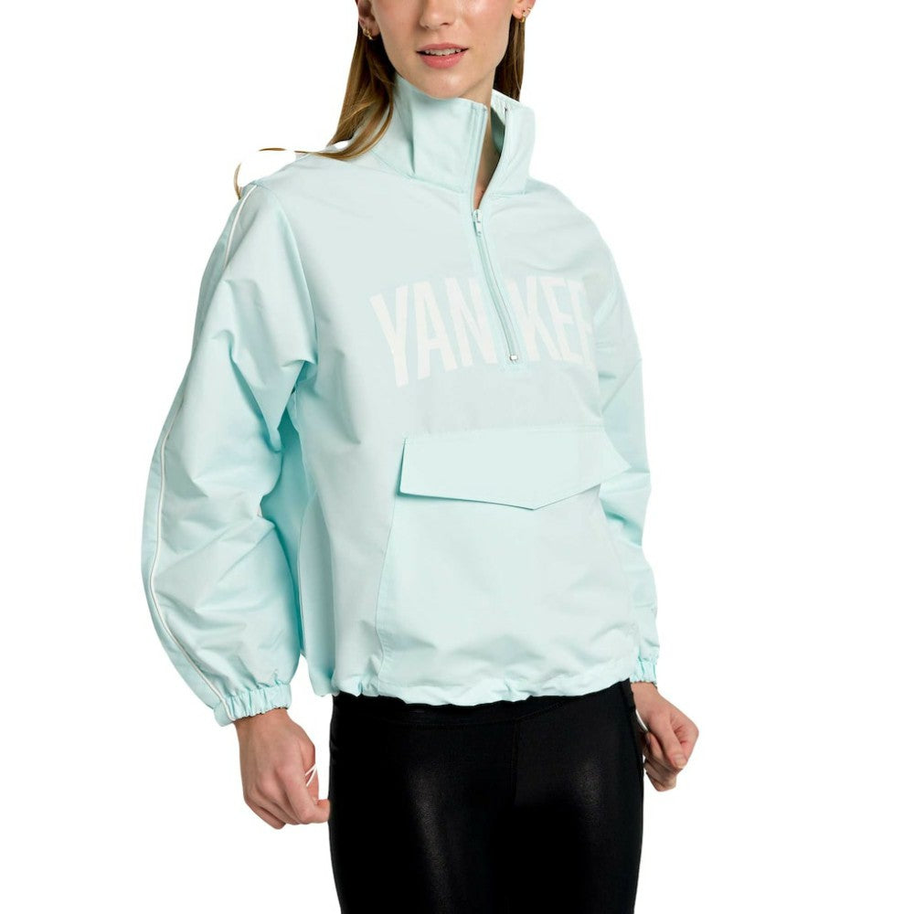 New York Yankees Lusso Women's Parker Half-Zip Jacket - MLB Jackets