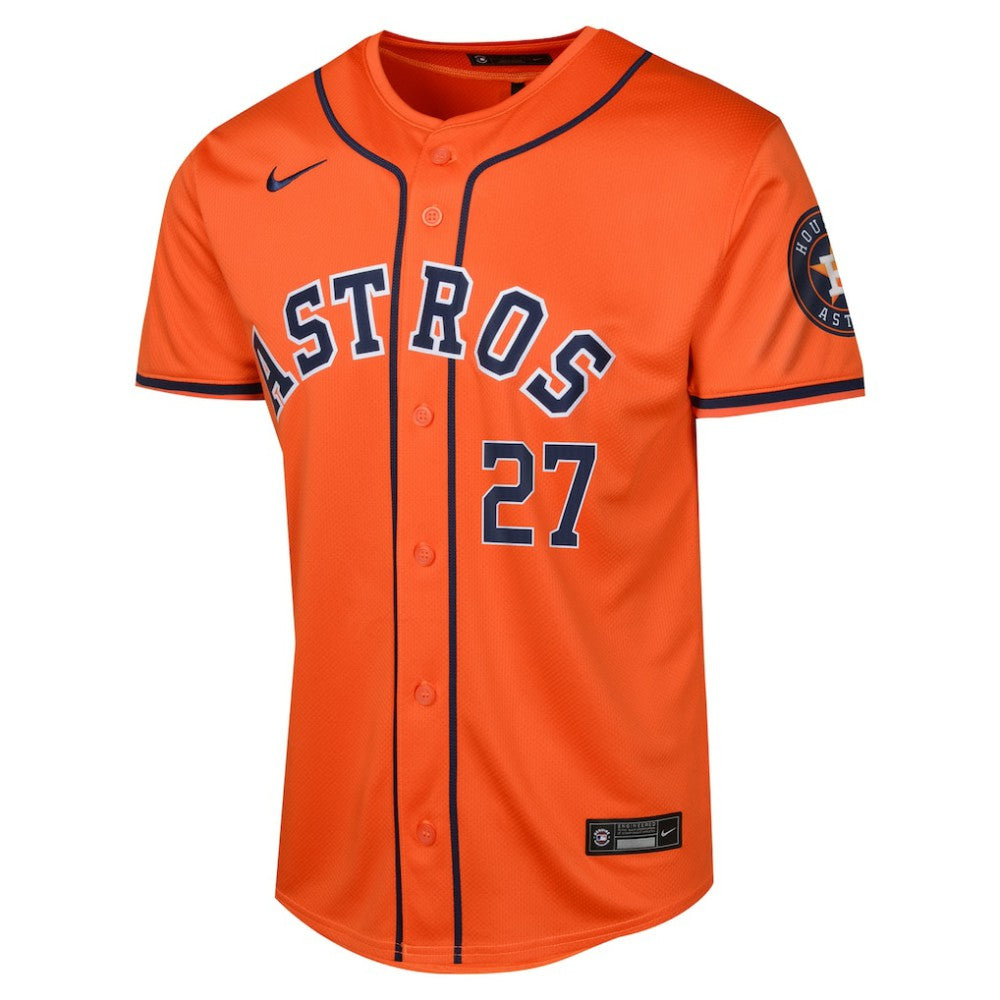 Jose Altuve Houston Astros Nike Youth Alternate Limited Player Jersey – Orange - MLB Jerseys