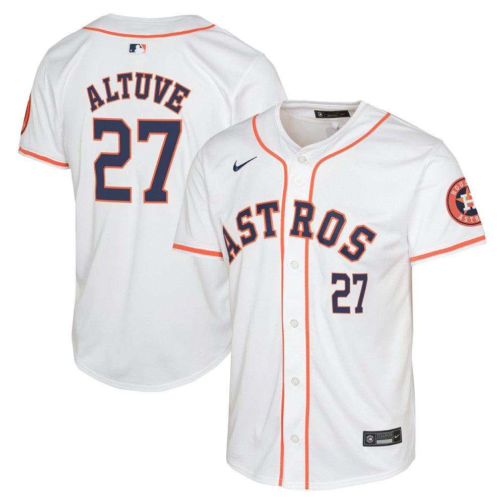 Jose Altuve Houston Astros Nike Youth Home Limited Player Jersey - MLB Jerseys