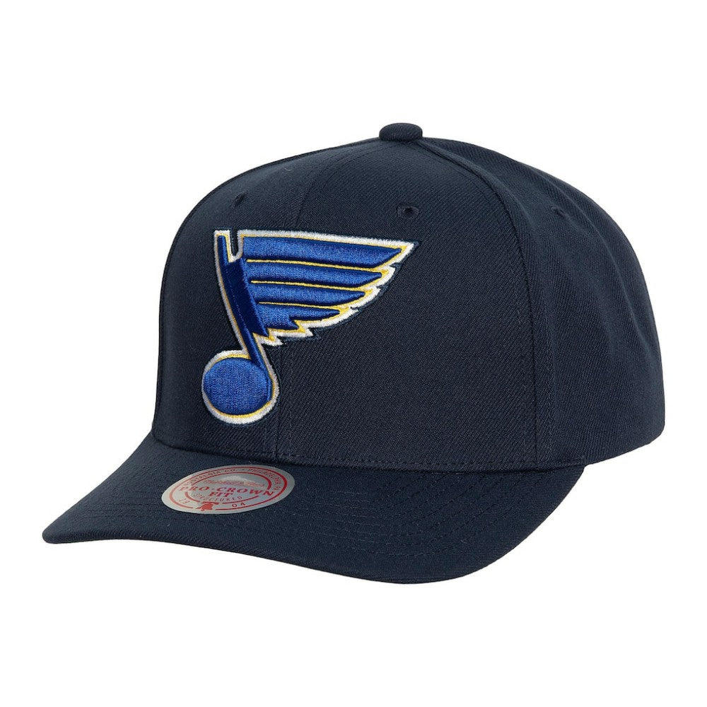 St. Louis Blues Mitchell & Ness Team Ground Pro Adjustable Hat -  NHL Hats