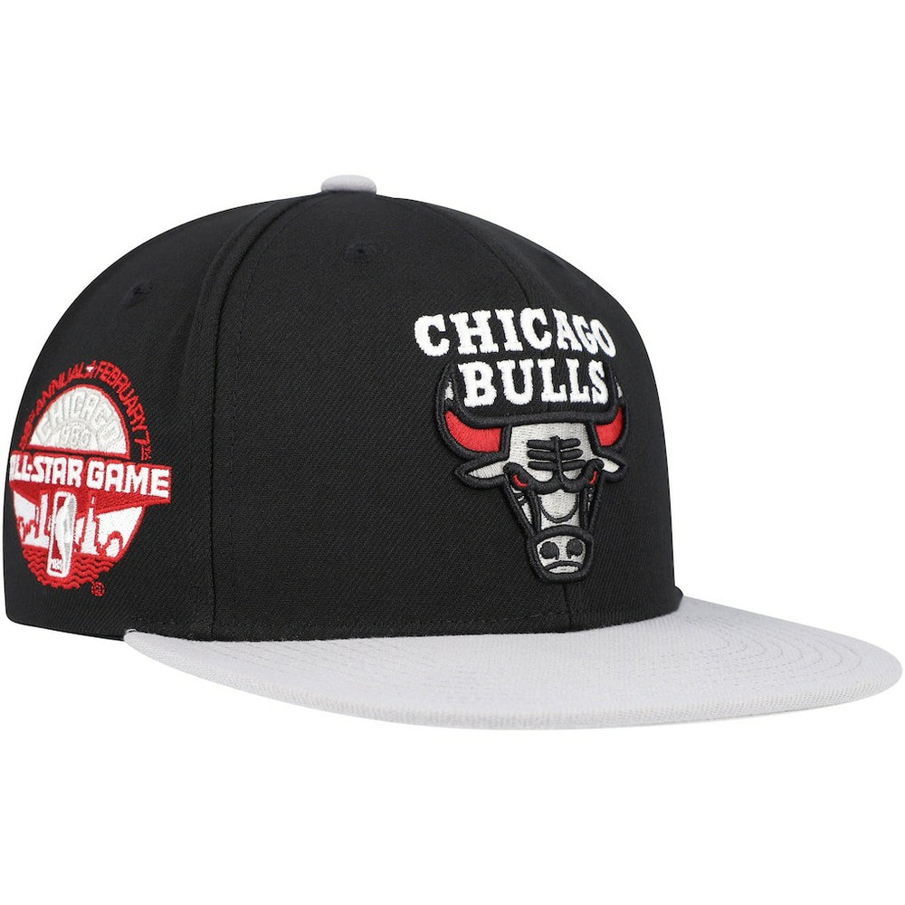 Black/Gray Chicago Bulls Core Snapback Hat | NBA