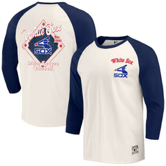 Chicago White Sox Darius Rucker Collection by Fanatics Cooperstown Collection Raglan 3/4-Sleeve T-Shirt - MLB T-shirts
