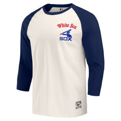 Chicago White Sox Darius Rucker Collection by Fanatics Cooperstown Collection Raglan 3/4-Sleeve T-Shirt - MLB T-shirts