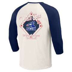 Chicago White Sox Darius Rucker Collection by Fanatics Cooperstown Collection Raglan 3/4-Sleeve T-Shirt - MLB T-shirts
