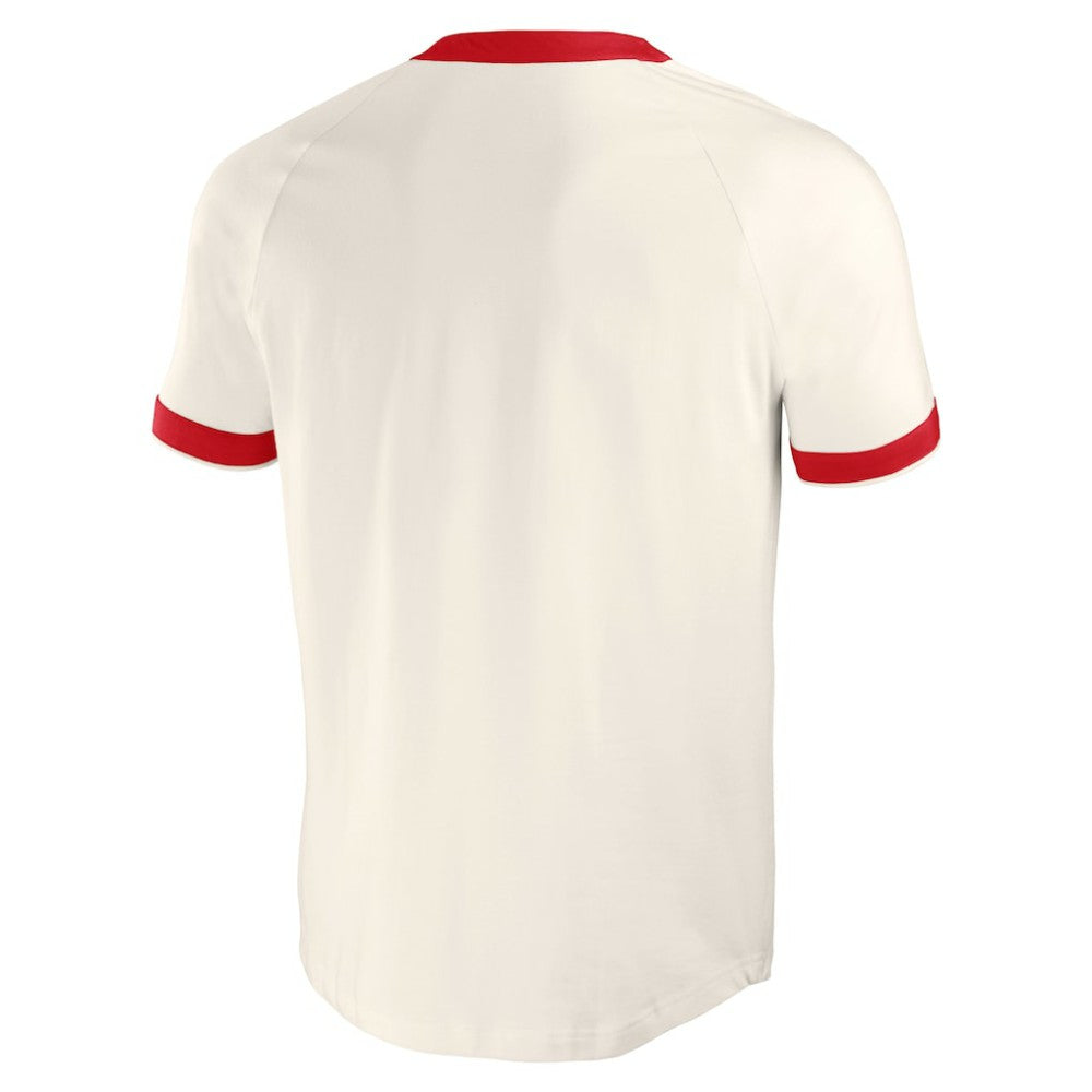 St. Louis Cardinals Darius Rucker Collection by Fanatics Henley Raglan T-Shirt - MLB T-shirts
