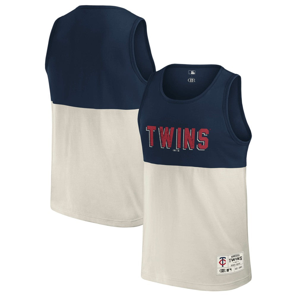 Minnesota Twins Darius Rucker Collection by Fanatics Colorblock Tank Top - MLB Tanks