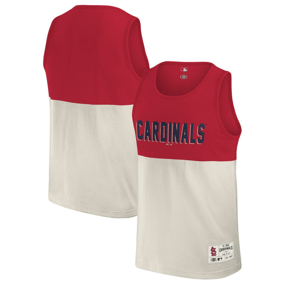 St. Louis Cardinals Darius Rucker Collection by Fanatics Colorblock Tank Top - MLB Tanks