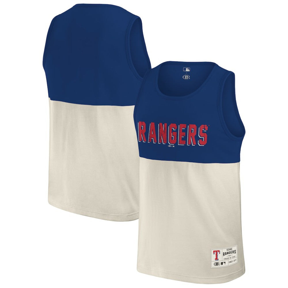 Texas Rangers Darius Rucker Collection by Fanatics Colorblock Tank Top - MLB Tanks