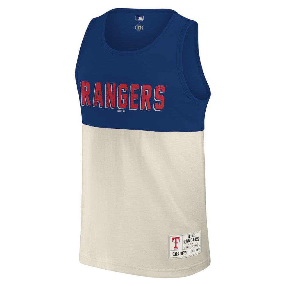 Texas Rangers Darius Rucker Collection by Fanatics Colorblock Tank Top - MLB Tanks
