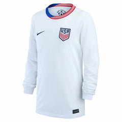 USMNT Youth 2024 Home Replica Long Sleeve Jersey