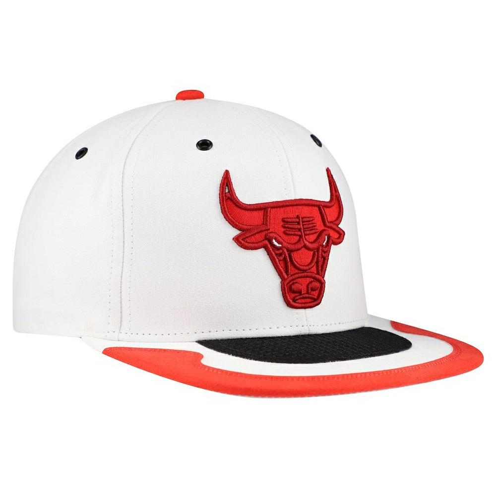 White Chicago Bulls Day 4 Snapback Hat | NBA
