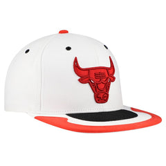 White Chicago Bulls Day 4 Snapback Hat | NBA