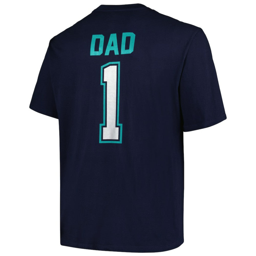 Seattle Mariners Profile Big & Tall #1 Dad T-Shirt - MLB T-shirts