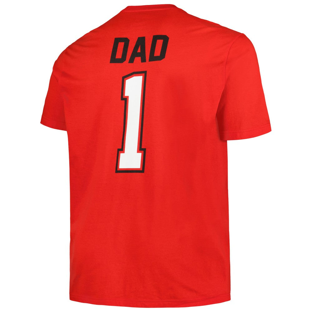 Cincinnati Reds Profile Big & Tall #1 Dad T-Shirt - MLB T-shirts
