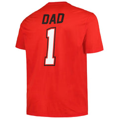 Cincinnati Reds Profile Big & Tall #1 Dad T-Shirt - MLB T-shirts