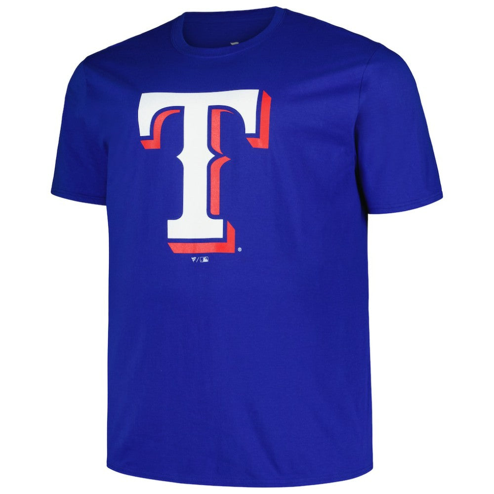 Texas Rangers Profile Big & Tall #1 Dad T-Shirt - MLB T-shirts