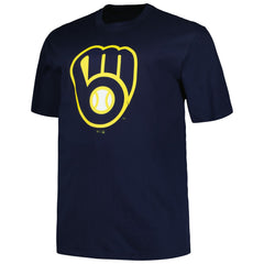 Milwaukee Brewers Profile Big & Tall #1 Dad T-Shirt - MLB T-shirts