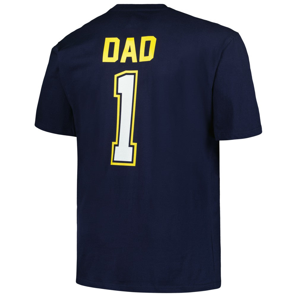Milwaukee Brewers Profile Big & Tall #1 Dad T-Shirt - MLB T-shirts