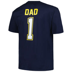 Milwaukee Brewers Profile Big & Tall #1 Dad T-Shirt - MLB T-shirts