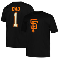San Francisco Giants Profile Big & Tall #1 Dad T-Shirt - MLB T-shirts