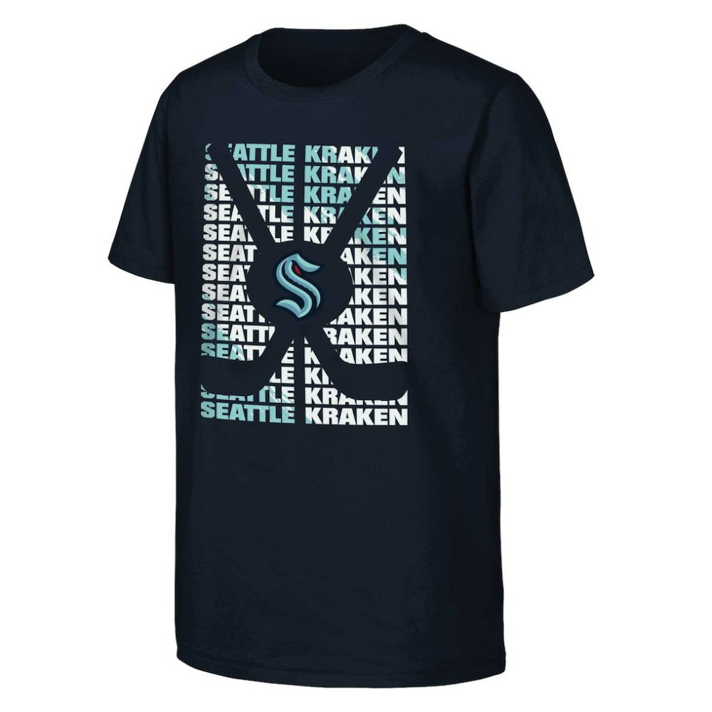 Seattle Kraken Youth Box T-Shirt -  NHL T-shirts