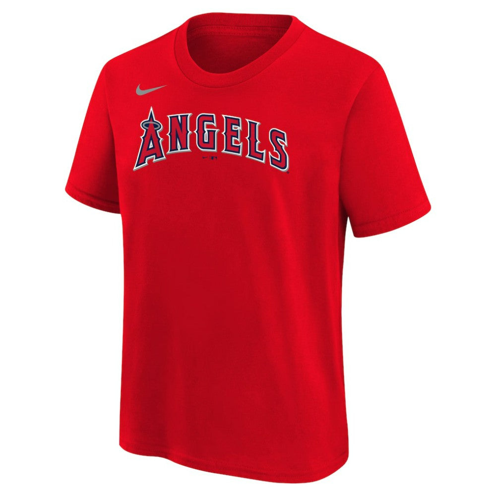 Mike Trout Los Angeles Angels Nike Youth Name & Number T-Shirt - MLB T-shirts