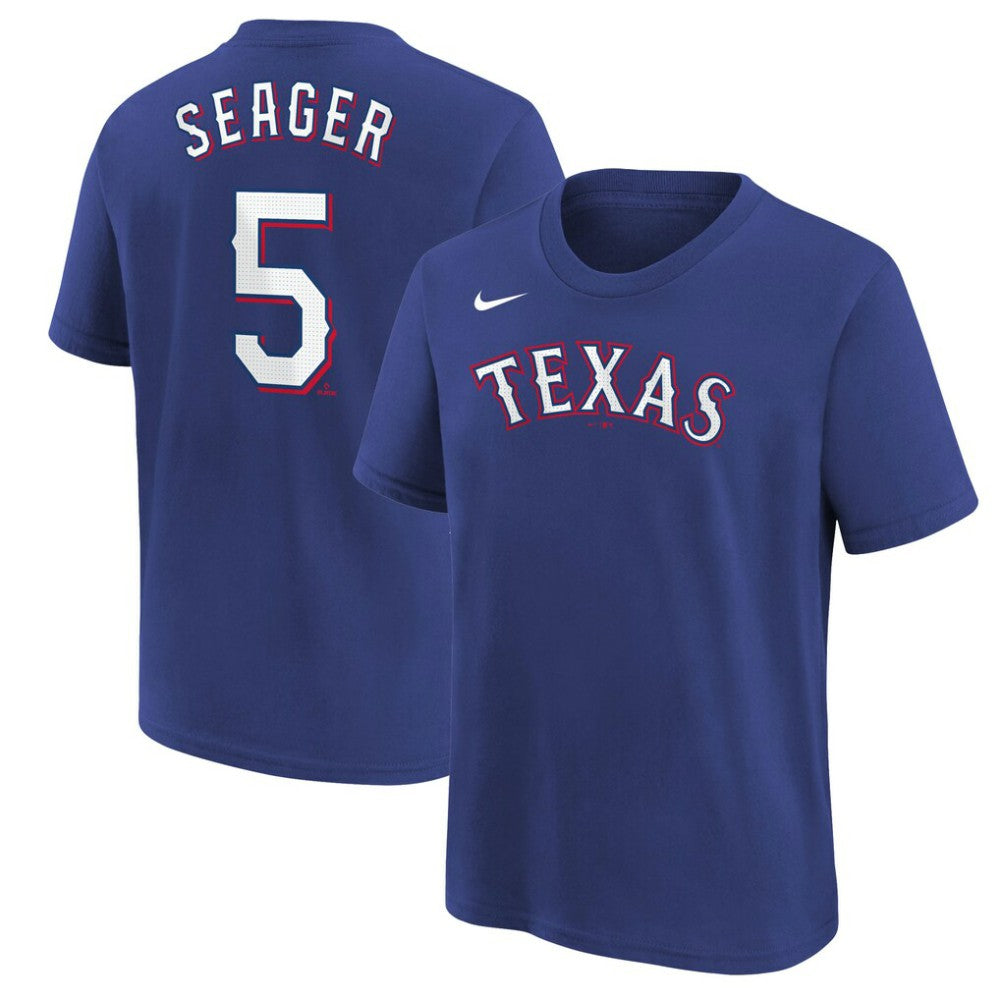 Corey Seager Texas Rangers Nike Youth Name & Number T-Shirt - MLB T-shirts