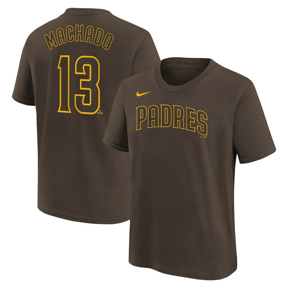 Manny Machado San Diego Padres Nike Youth Name & Number T-Shirt - MLB T-shirts