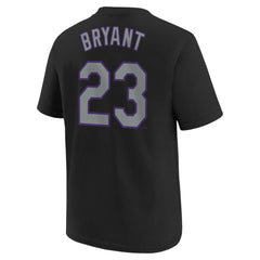Kris Bryant Colorado Rockies Nike Youth Name & Number T-Shirt - MLB T-shirts