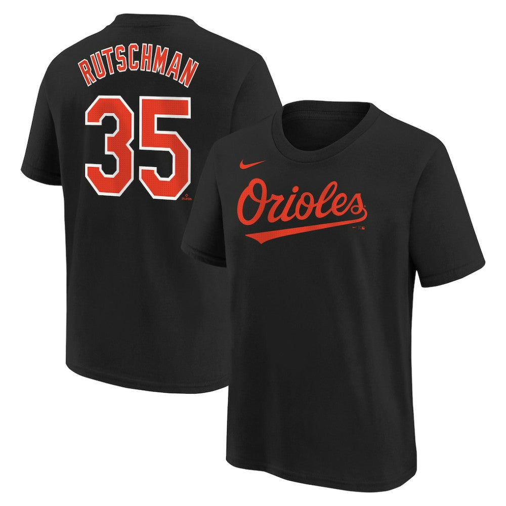 Adley Rutschman Baltimore Orioles Nike Youth Name & Number T-Shirt - MLB T-shirts